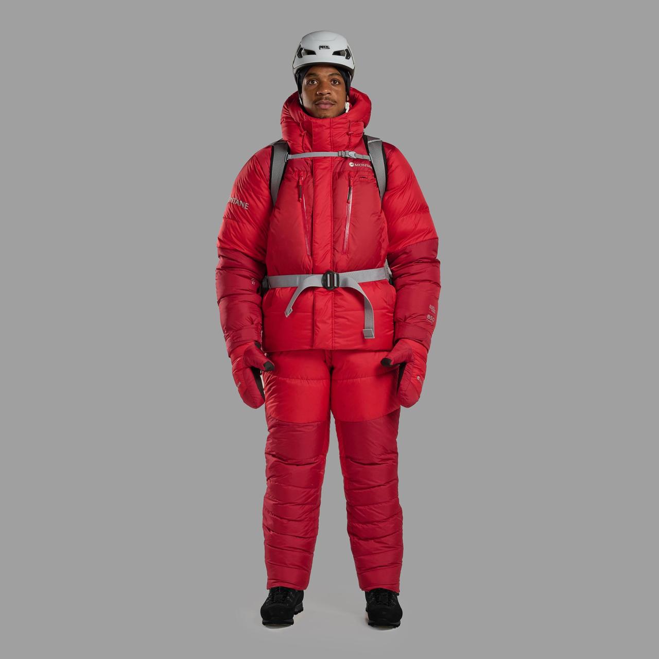 APEX 8000 DOWN JKT-ADRENALINE RED-M unisex bunda červená