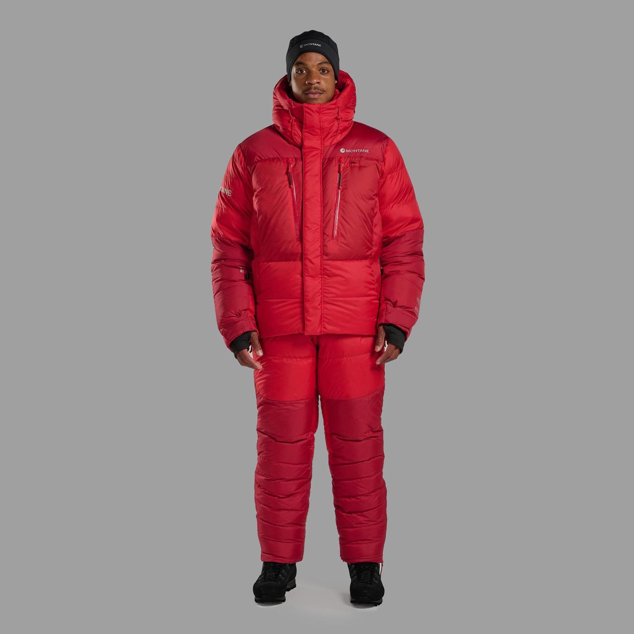 APEX 8000 DOWN JKT-ADRENALINE RED-M unisex bunda červená