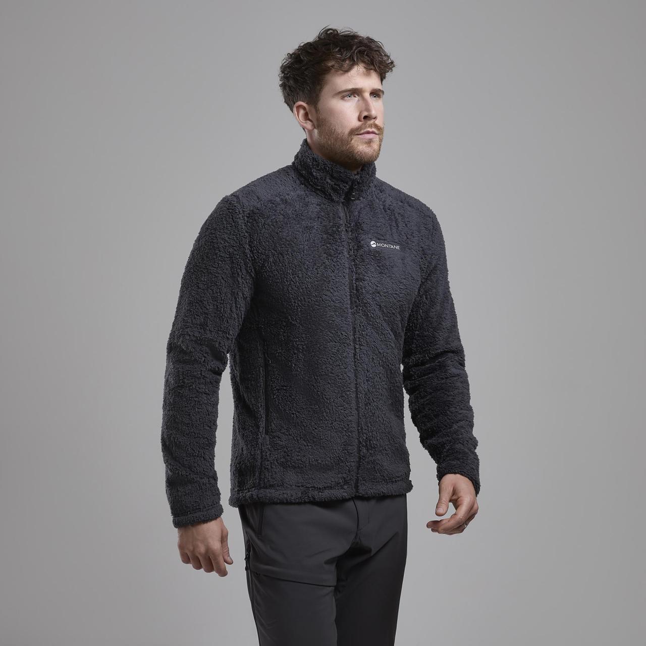 CALDUS JACKET-MIDNIGHT GREY-XL pánská bunda tmavě šedá