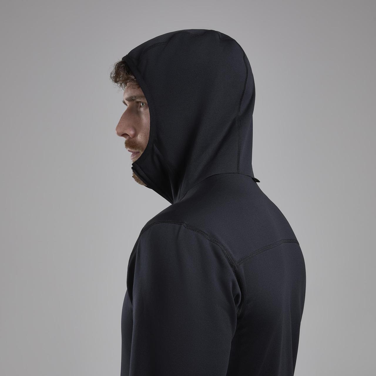 FURY LITE HOODIE-BLACK-XXL pánská mikina černá