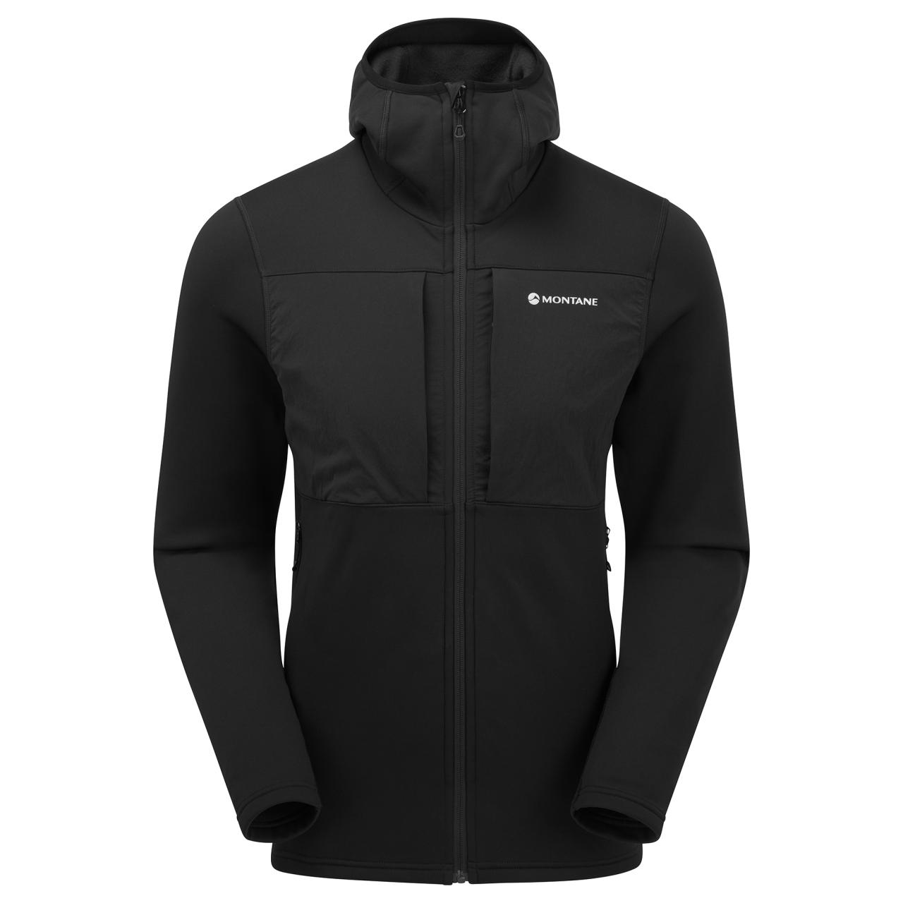 FURY XT HOODIE-BLACK-XXL pánská mikina černá