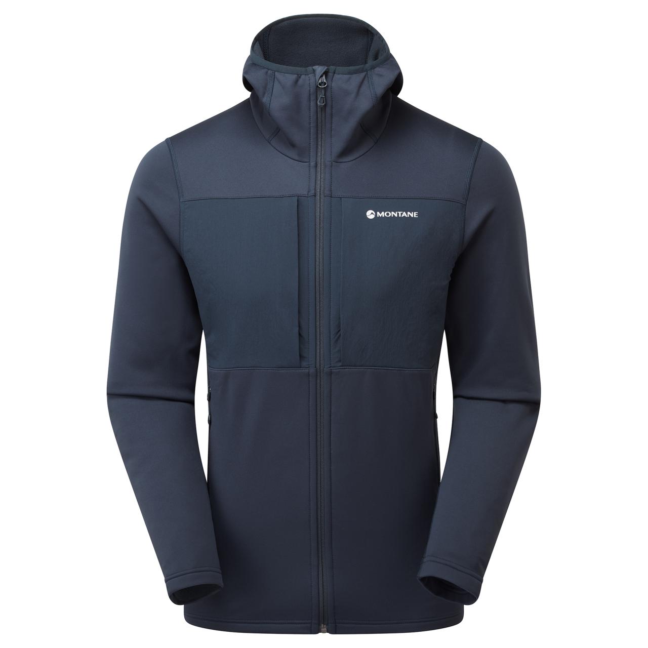 FURY XT HOODIE-ECLIPSE BLUE-L pánská mikina modrá