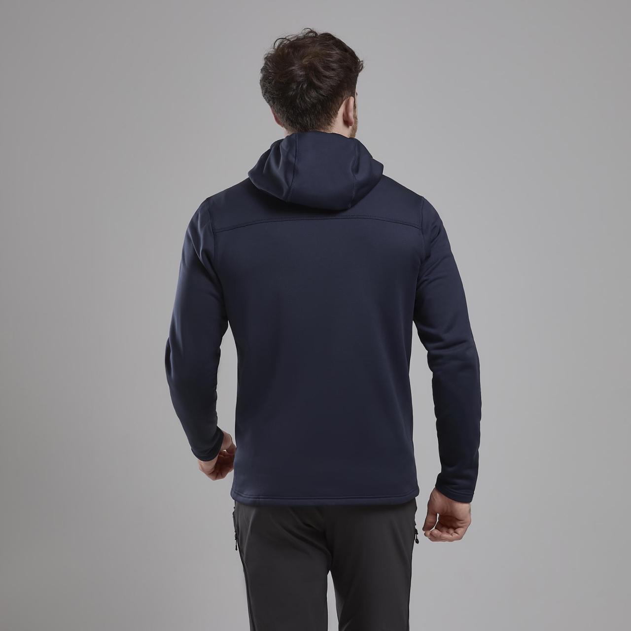 FURY XT HOODIE-ECLIPSE BLUE-L pánská mikina modrá