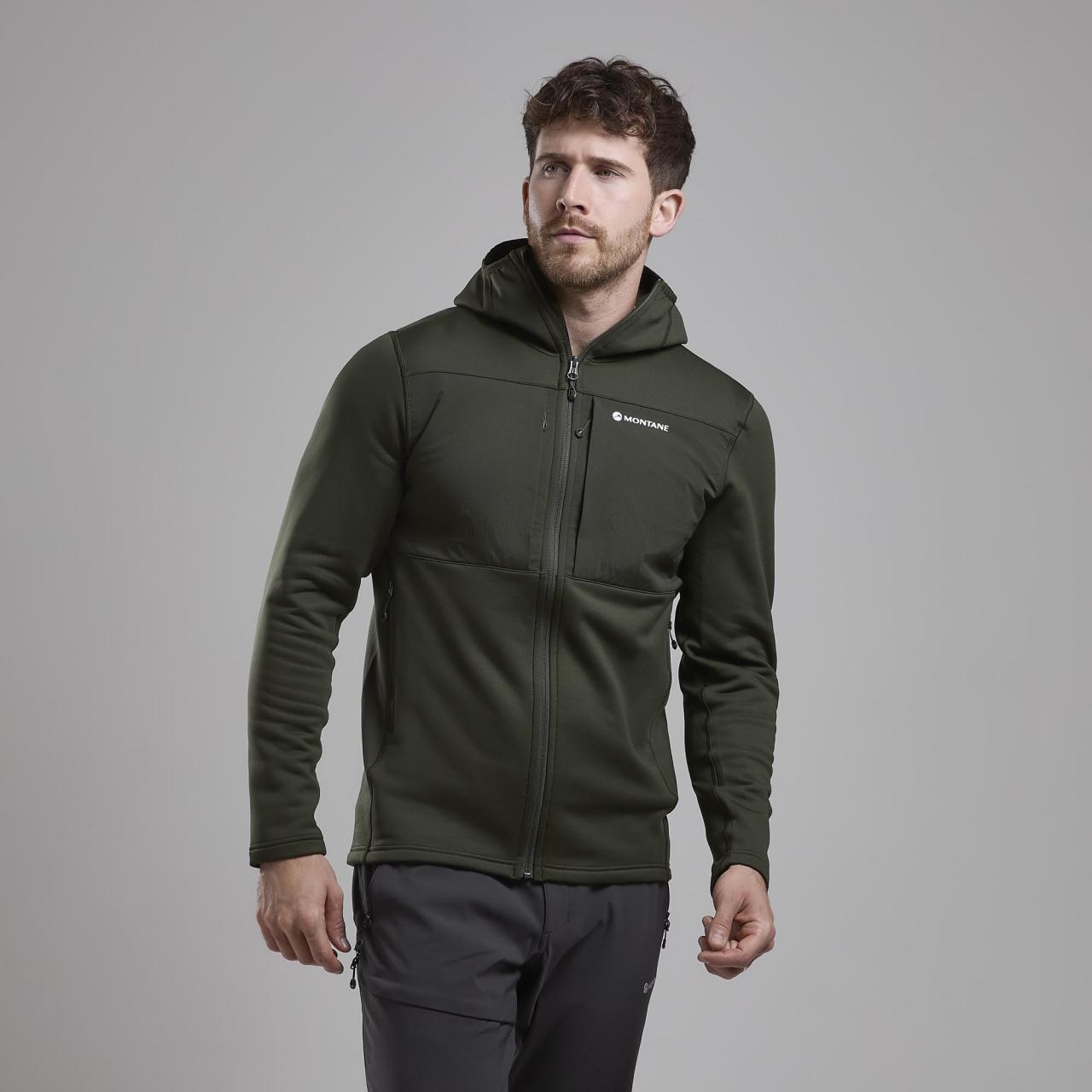 FURY XT HOODIE-OAK GREEN-XL pánská mikina zelená