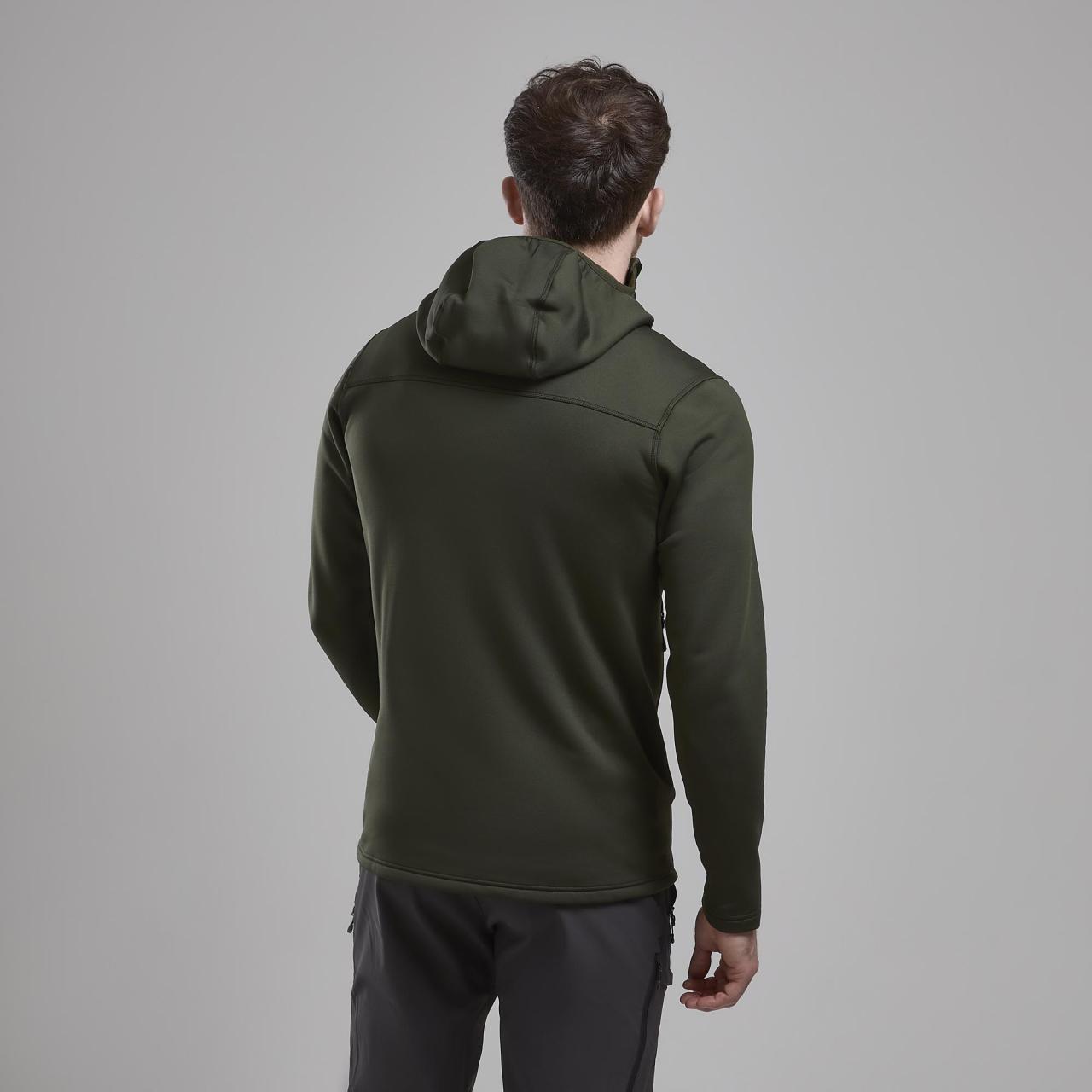 FURY XT HOODIE-OAK GREEN-XL pánská mikina zelená