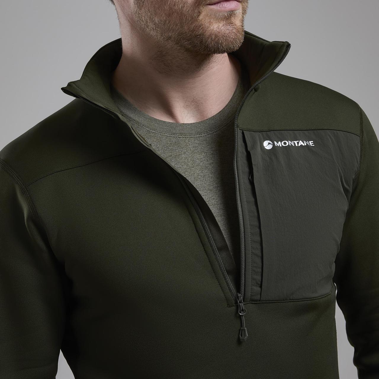 FURY XT PULL-ON-OAK GREEN-XXL pánská mikina zelená