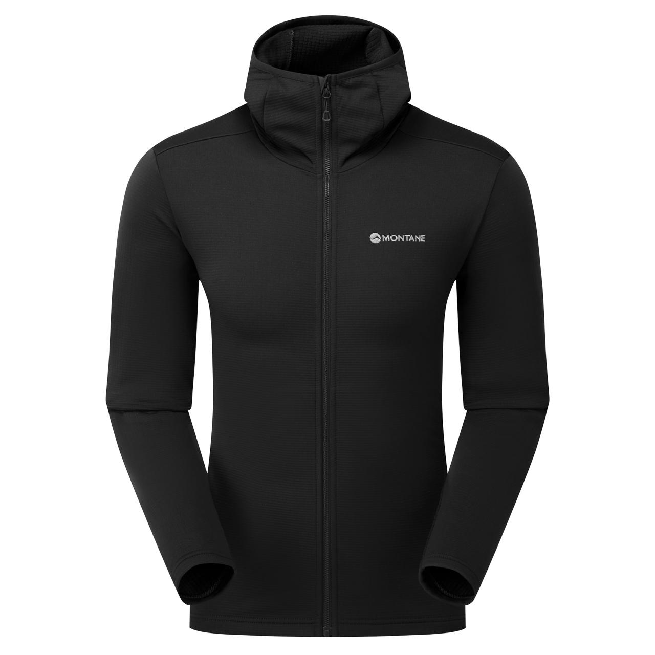 PROTIUM HOODIE-BLACK-S pánská mikina černá