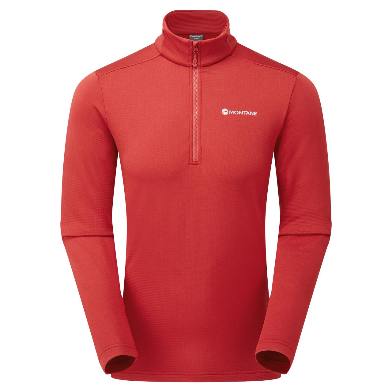 PROTIUM PULL-ON-ACER RED-XXL pánská mikina tmavě červená