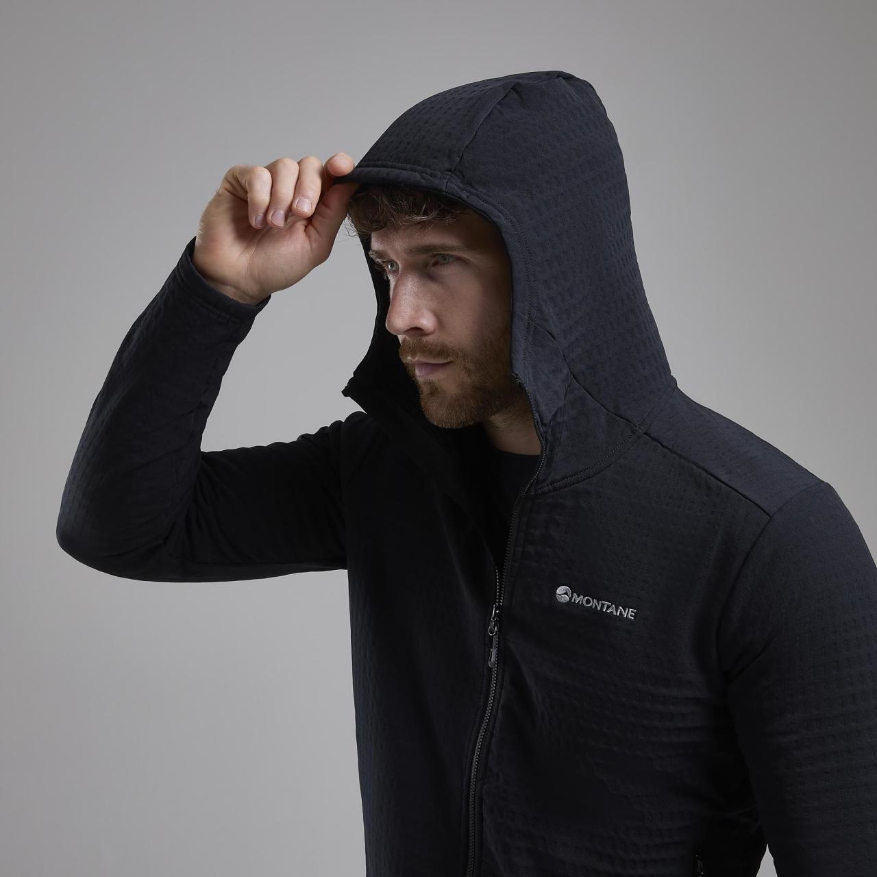 PROTIUM XT HOODIE-BLACK-L pánská bunda černá