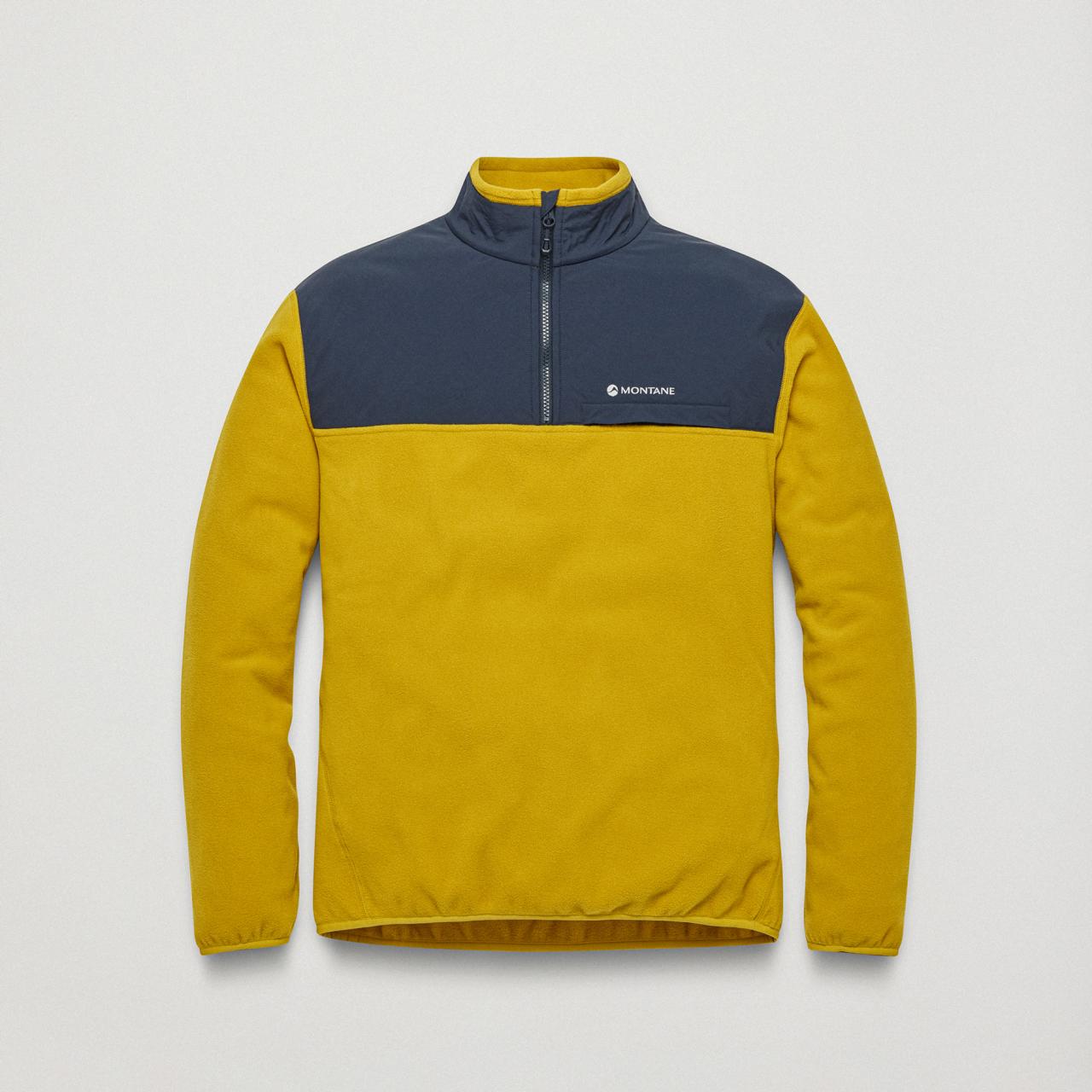 ROCO PULL ON-GINKGO GOLD-M pánská mikina žlutá