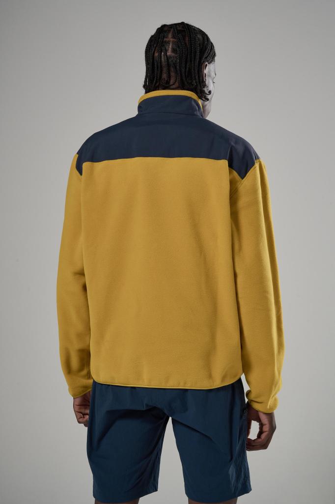 ROCO PULL ON-GINKGO GOLD-M pánská mikina žlutá