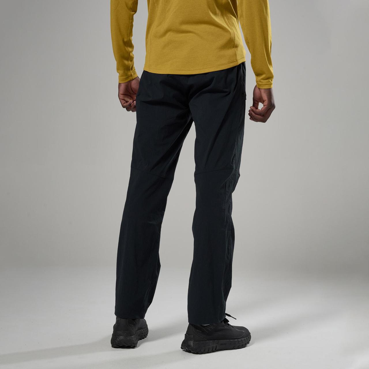 CAELUM PANTS REG LEG-BLACK-32/M pánské kalhoty černé