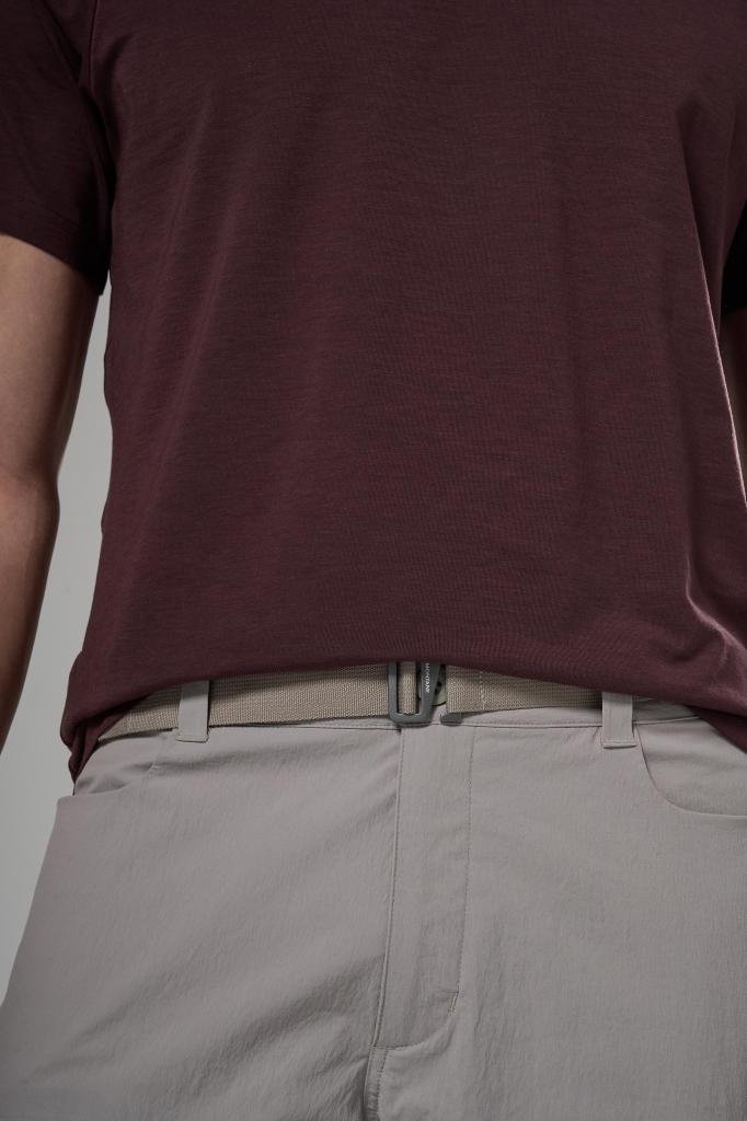 CAELUM SHORTS-RIDGE-32/M pánské kraťasy šedohnědé