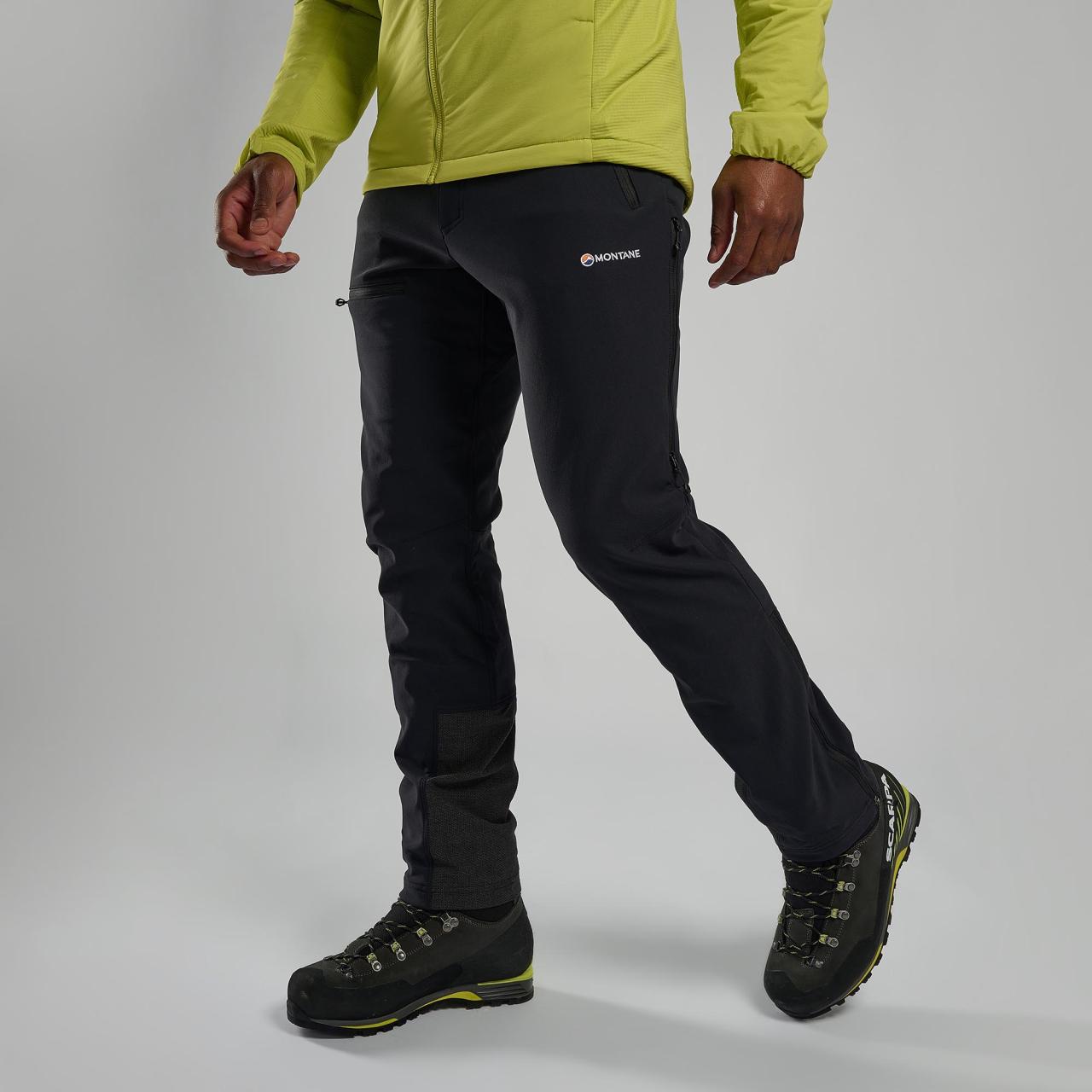 DYNAMIC XT PANTS-REG LEG-BLACK-32/M pánské kalhoty černé