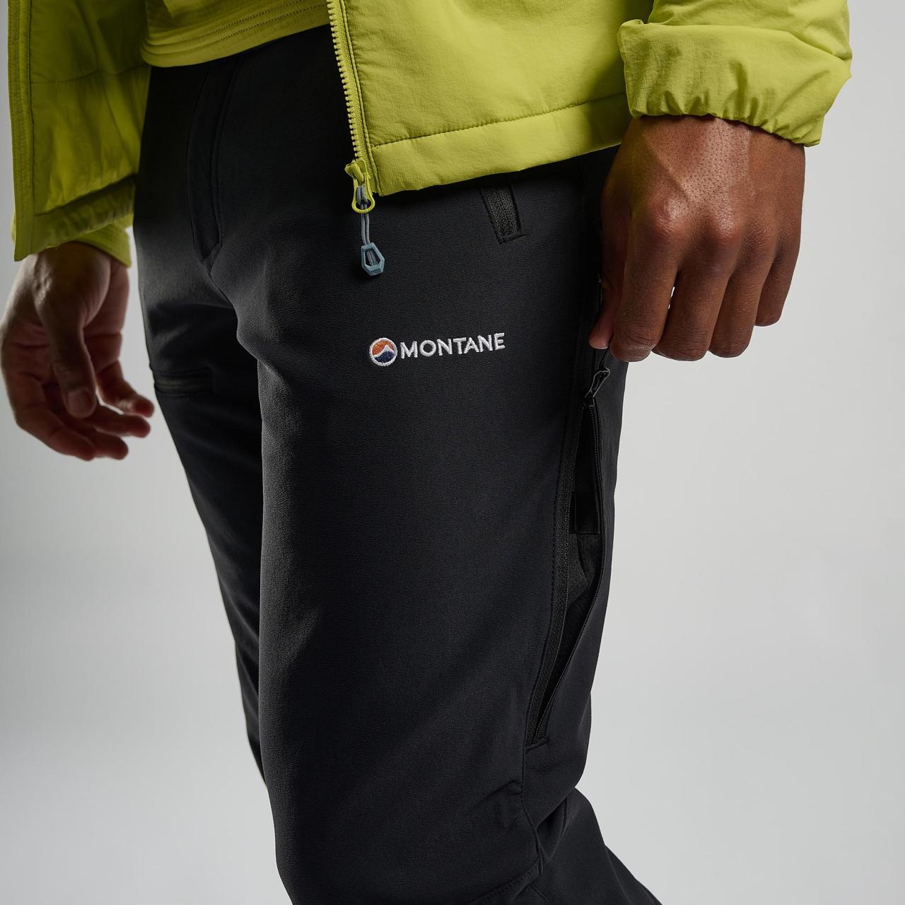 DYNAMIC XT PANTS-REG LEG-BLACK-30/S pánské kalhoty černé