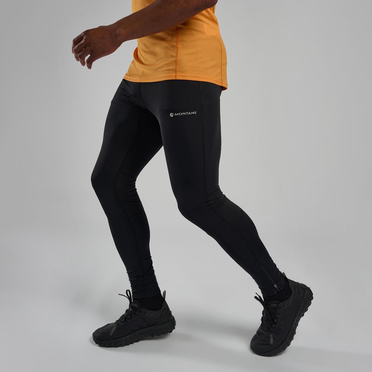 SLIPSTREAM TRAIL TIGHTS REG LEG-BLACK-M pánské kalhoty černé