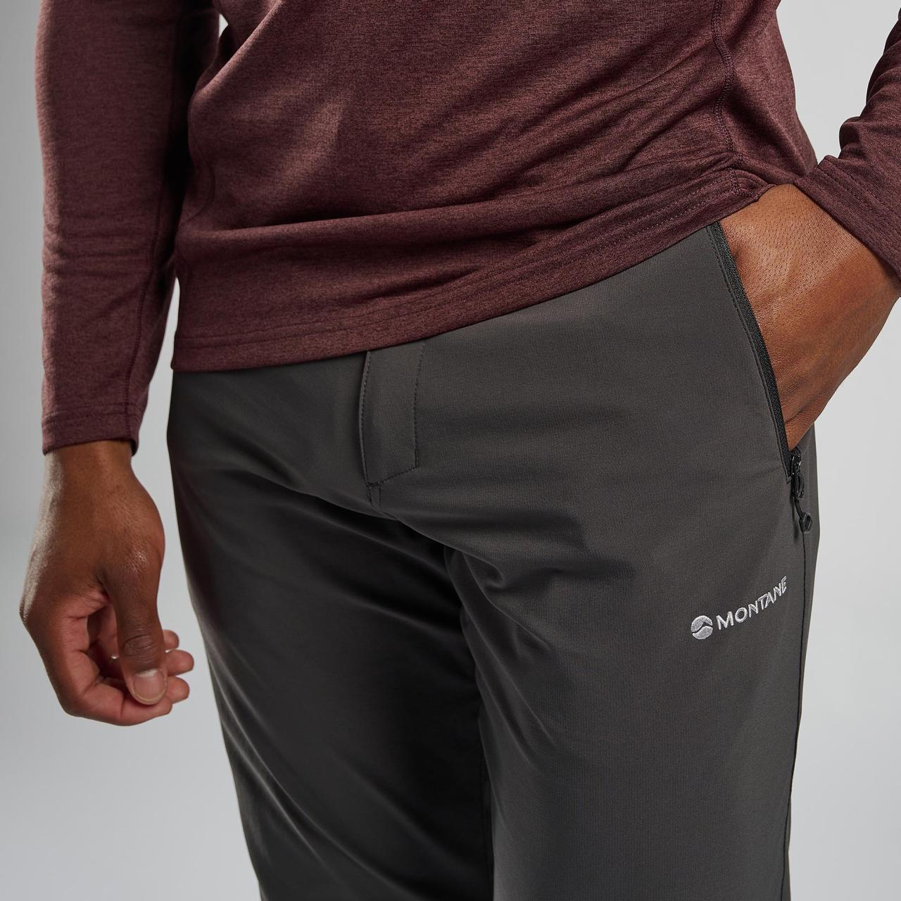 TENACITY LITE PANTS-REG LEG-MIDNIGHT GREY-32/M pánské kalhoty tmavě šedé