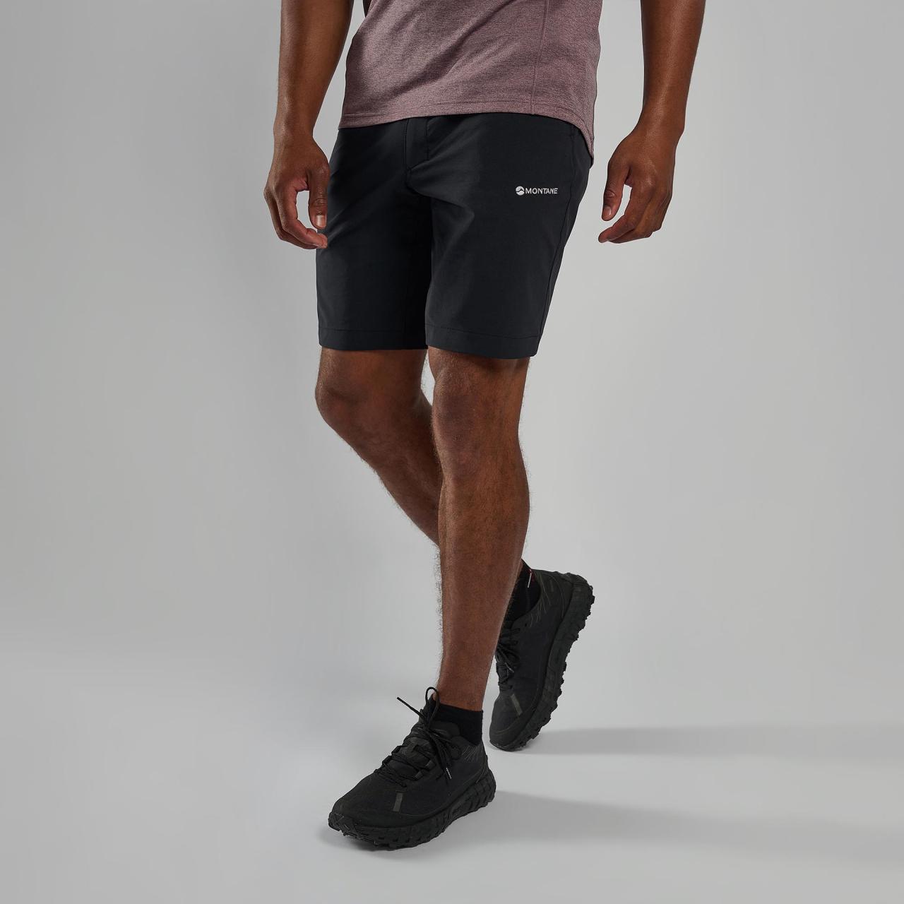 TENACITY LITE SHORTS-BLACK-38/XXL pánské kraťasy černé