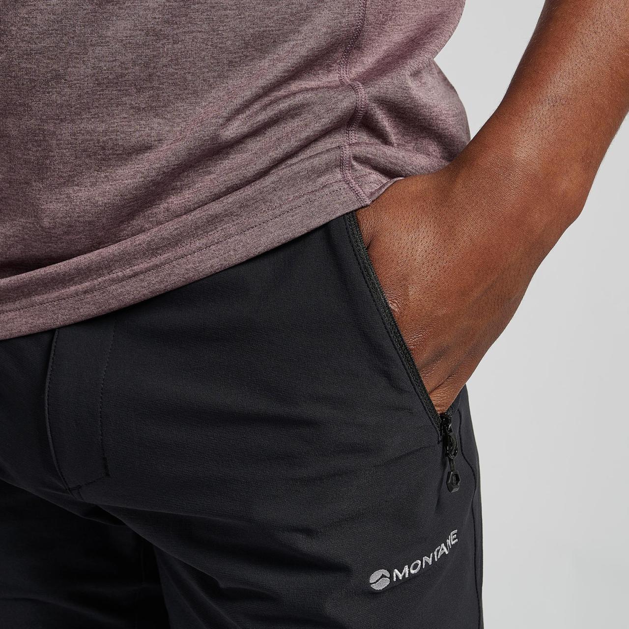 TENACITY SHORTS-BLACK-30/S pánské kraťasy černé