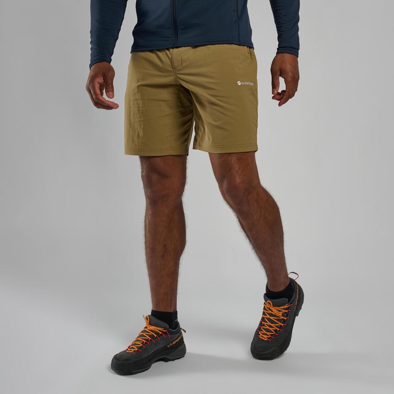 TERRA LITE SHORTS-OLIVE-32/M pánské kraťasy zelené