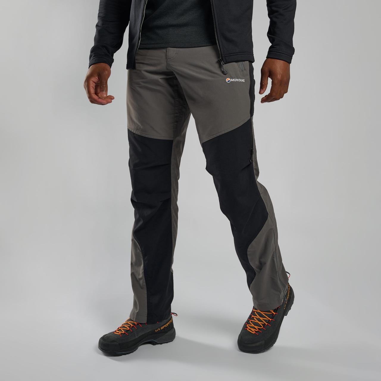 TERRA PANTS REG LEG-GRAPHITE-40/XXXL pánské kalhoty šedé