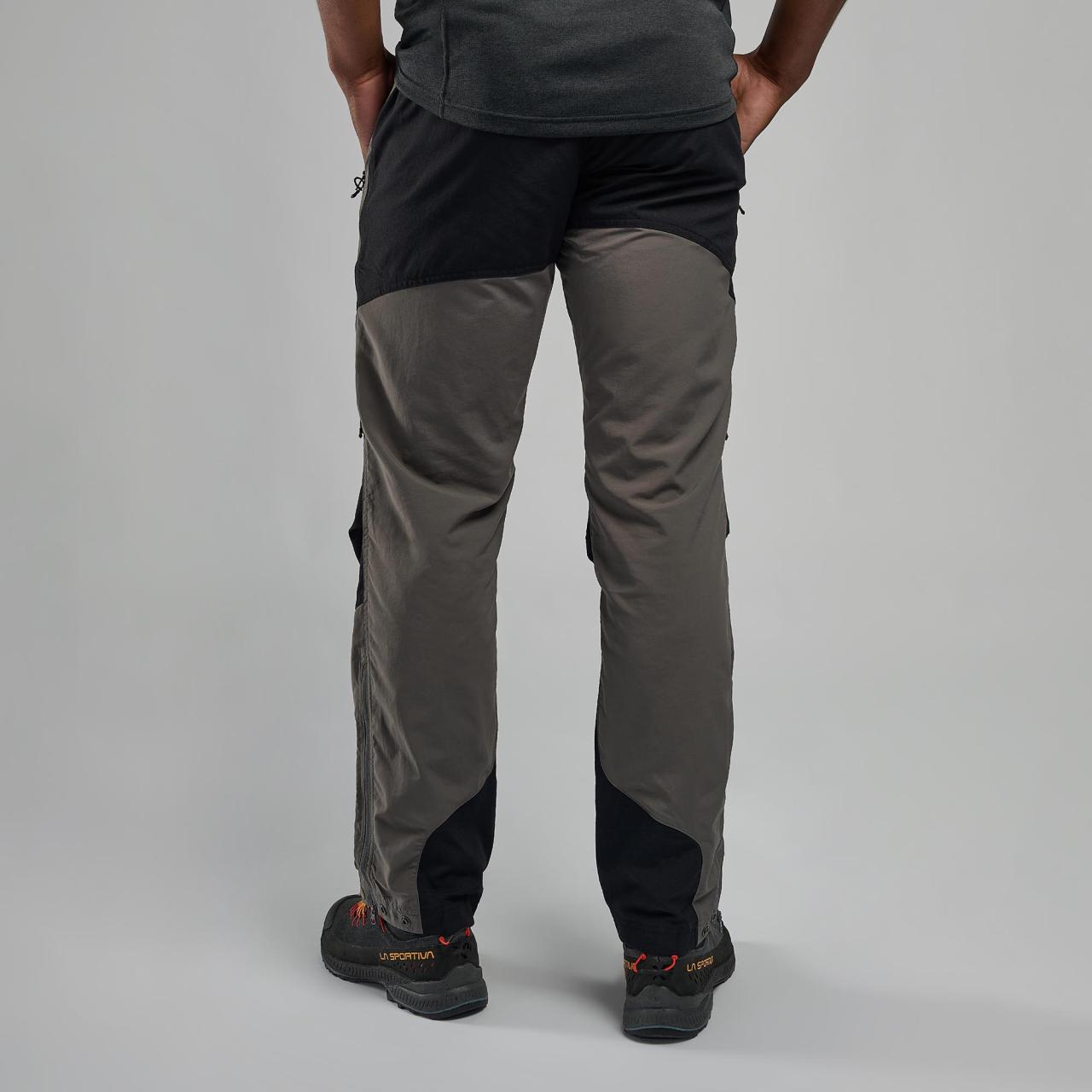 TERRA PANTS SHORT LEG-GRAPHITE-28/XS pánské kalhoty šedé