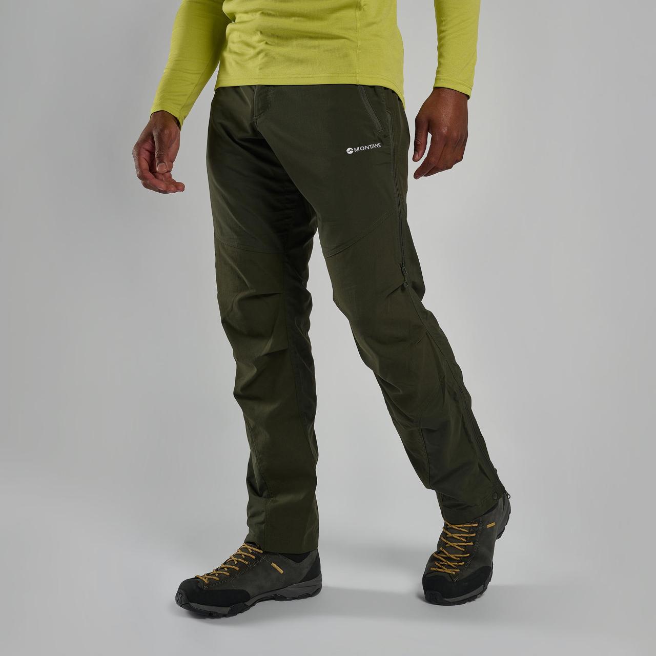 TERRA PANTS REG LEG-OAK GREEN-34/L pánské kalhoty zelené