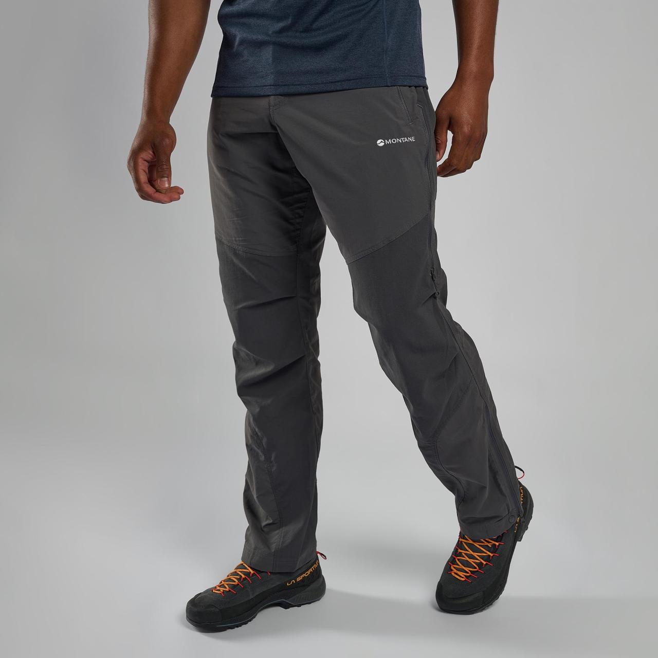 TERRA PANTS SHORT LEG-SLATE-30/S pánské kalhoty šedé