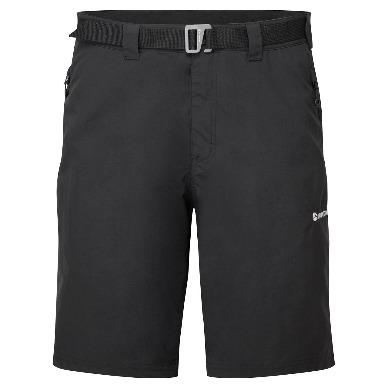 TERRA SHORTS-BLACK-38/XXL pánské kraťasy černé