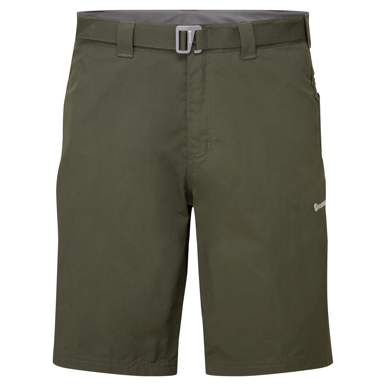 TERRA SHORTS-OAK GREEN-32/M pánské kraťasy zelené