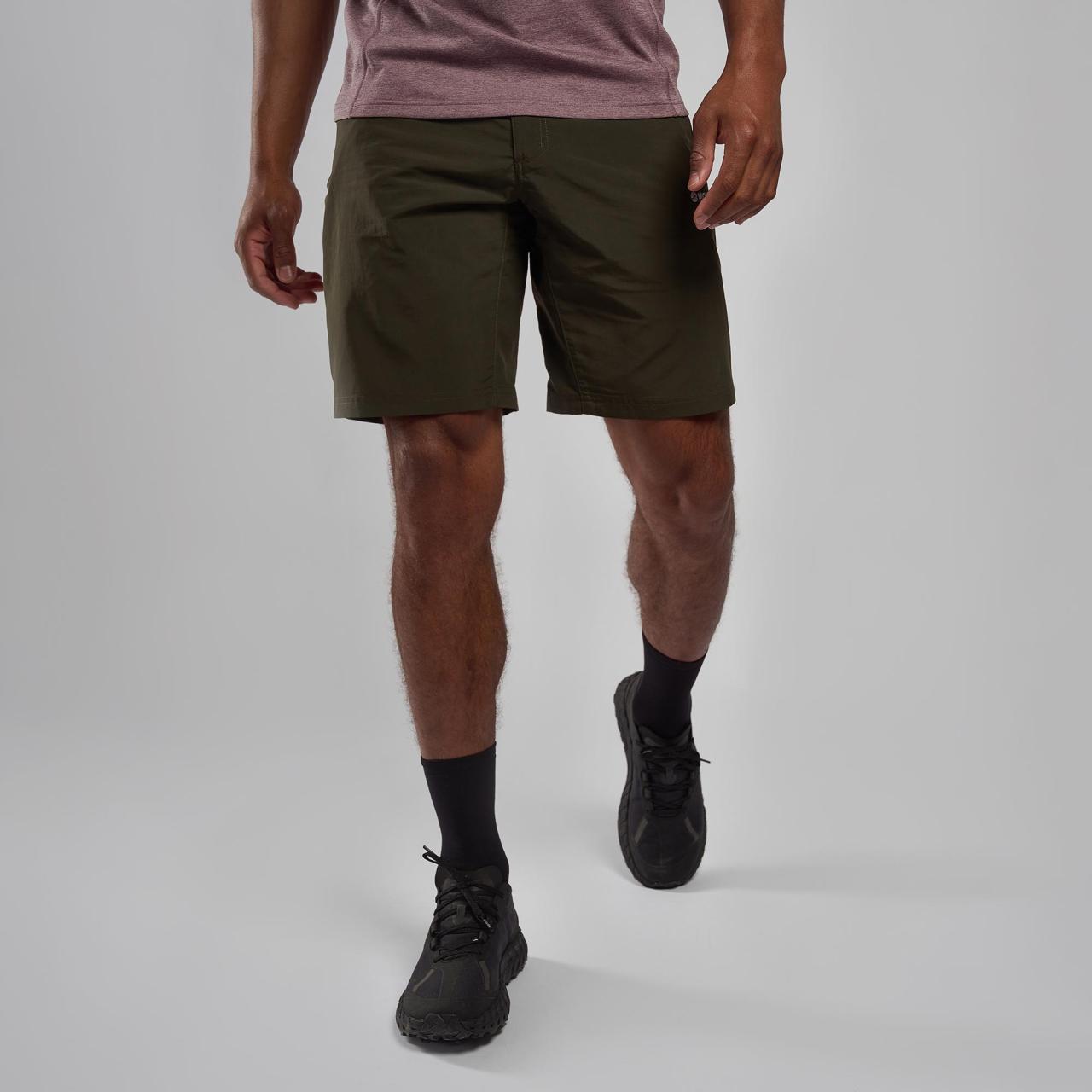 TERRA SHORTS-OAK GREEN-34/L pánské kraťasy zelené