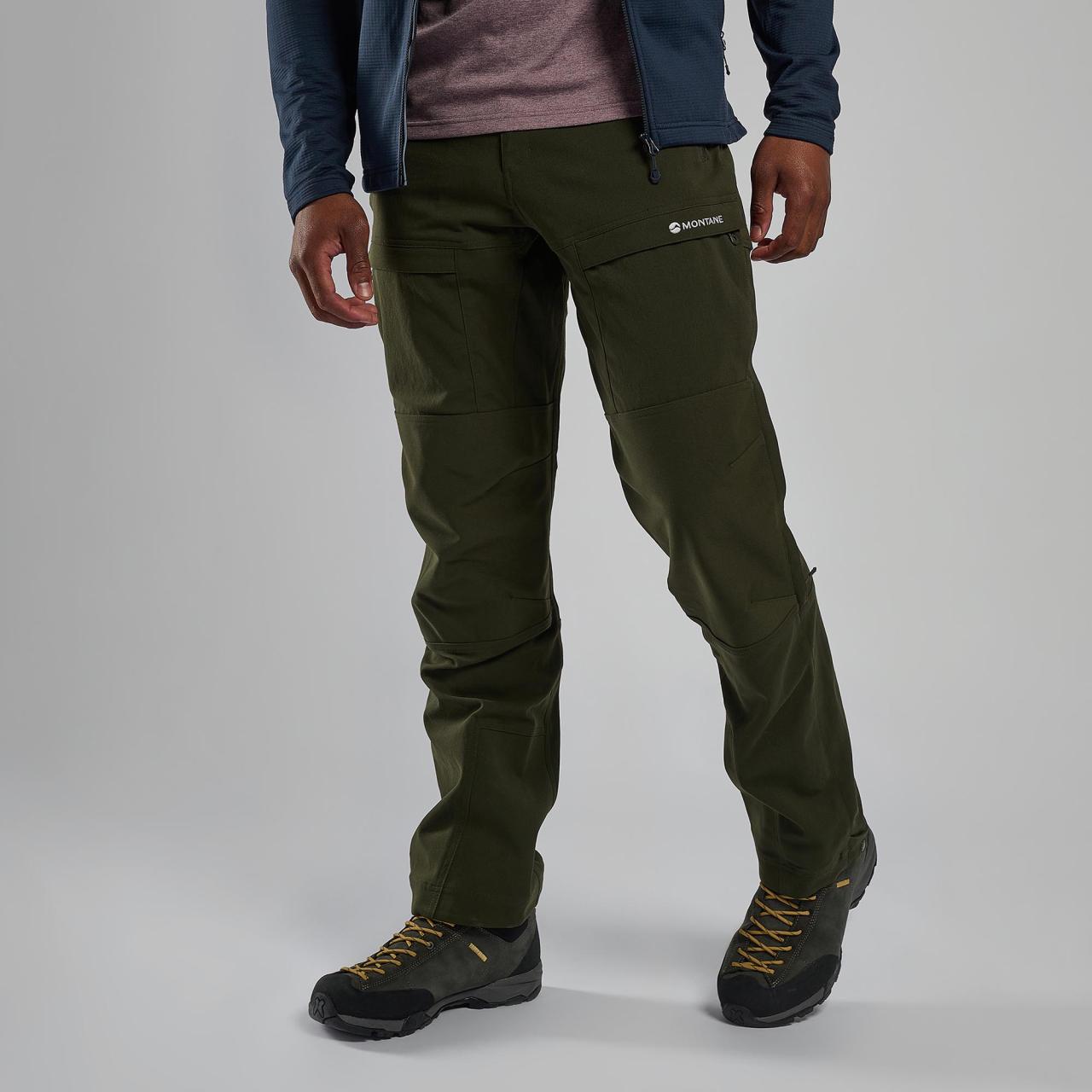 TERRA XT PANTS LONG LEG-OAK GREEN-32/M Long pánské kalhoty zelné