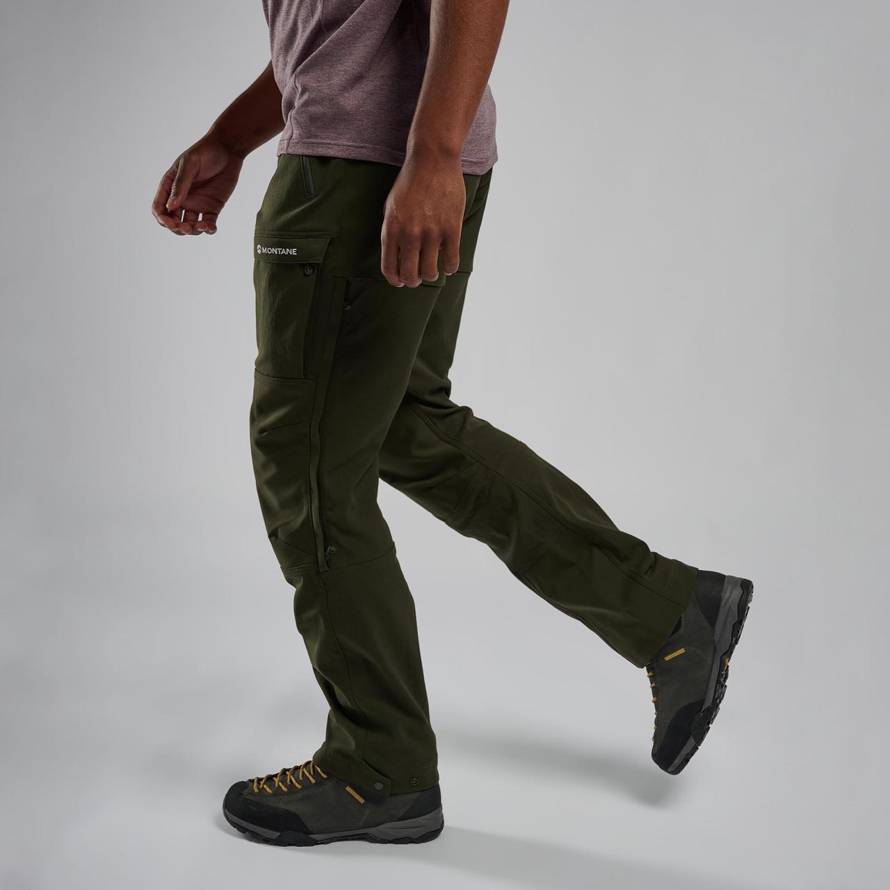 TERRA XT PANTS LONG LEG-OAK GREEN-34/L Long pánské kalhoty zelné