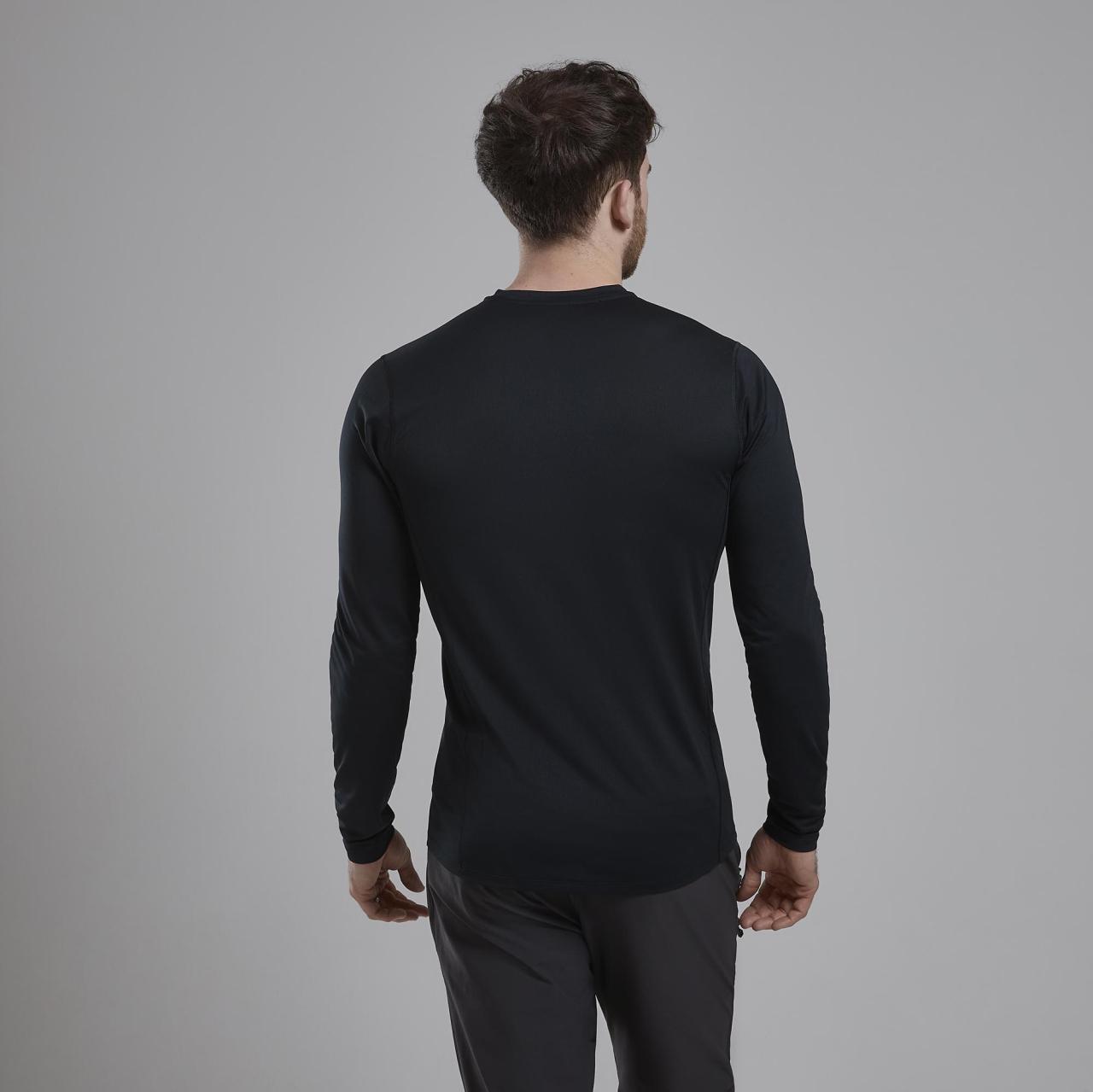 DART LITE LONG SLEEVE T-SHIRT-BLACK-XXL pánské triko dlouhý ruk. černé