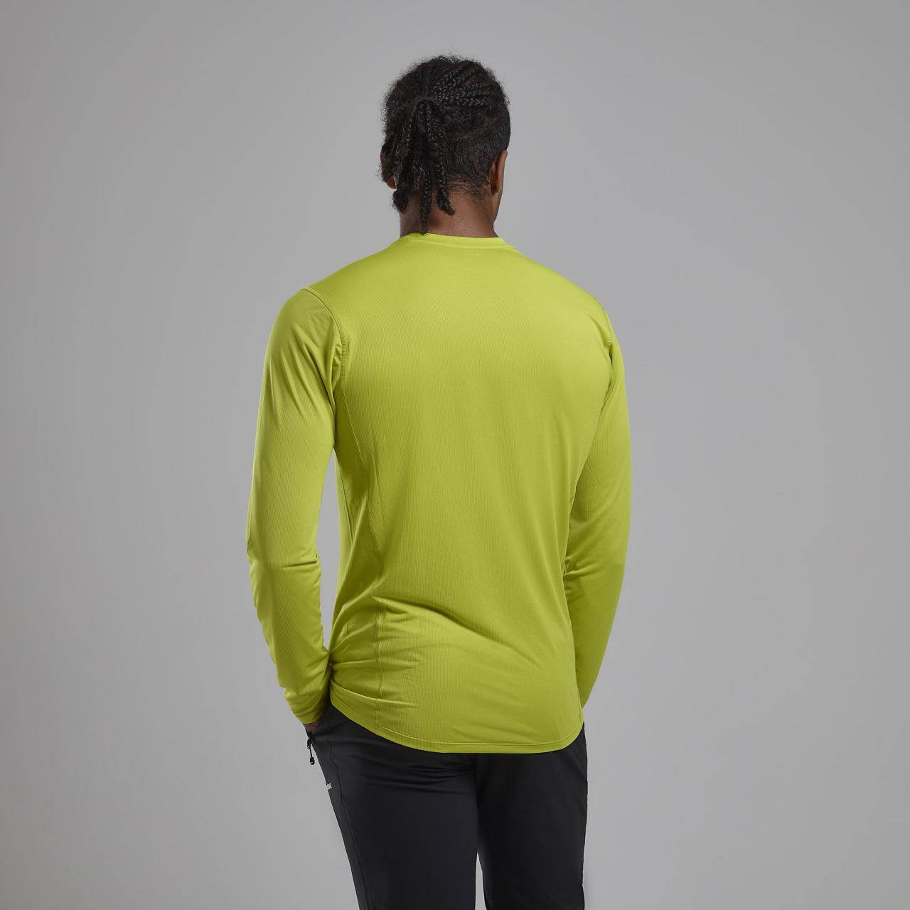 DART LITE LONG SLEEVE T-SHIRT-CITRUS SPRING-XXL pánské triko dlouhý ruk. žlutozelené