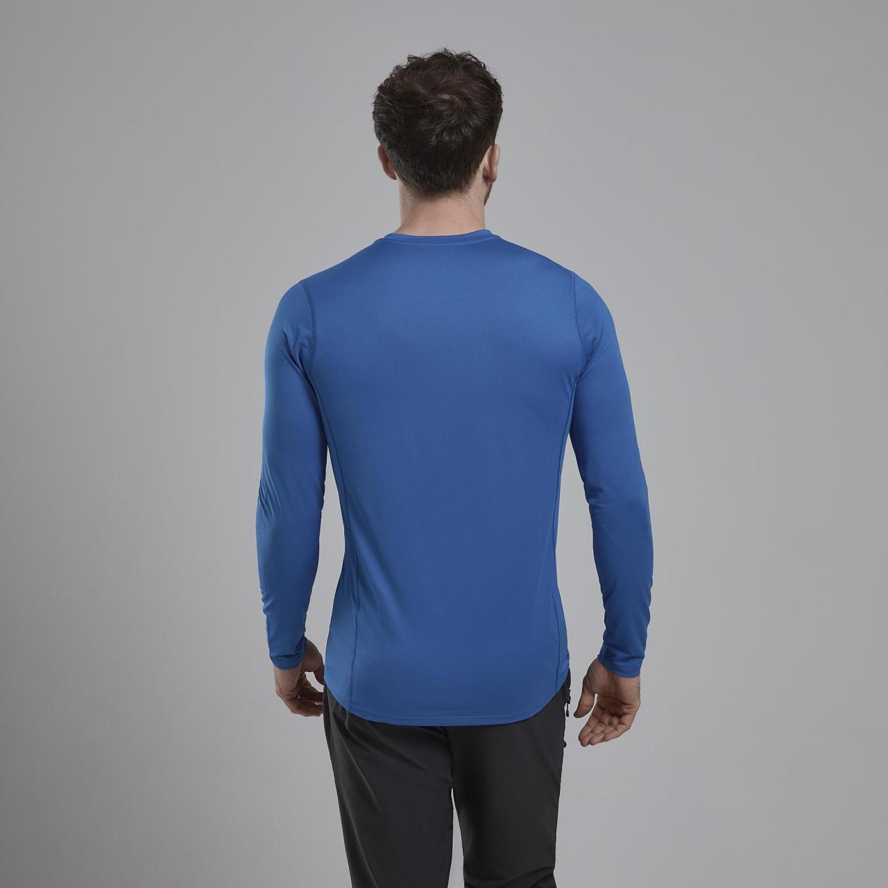 DART LITE LONG SLEEVE T-SHIRT-ELECTRIC BLUE-XL pánské triko dlouhý ruk. modré