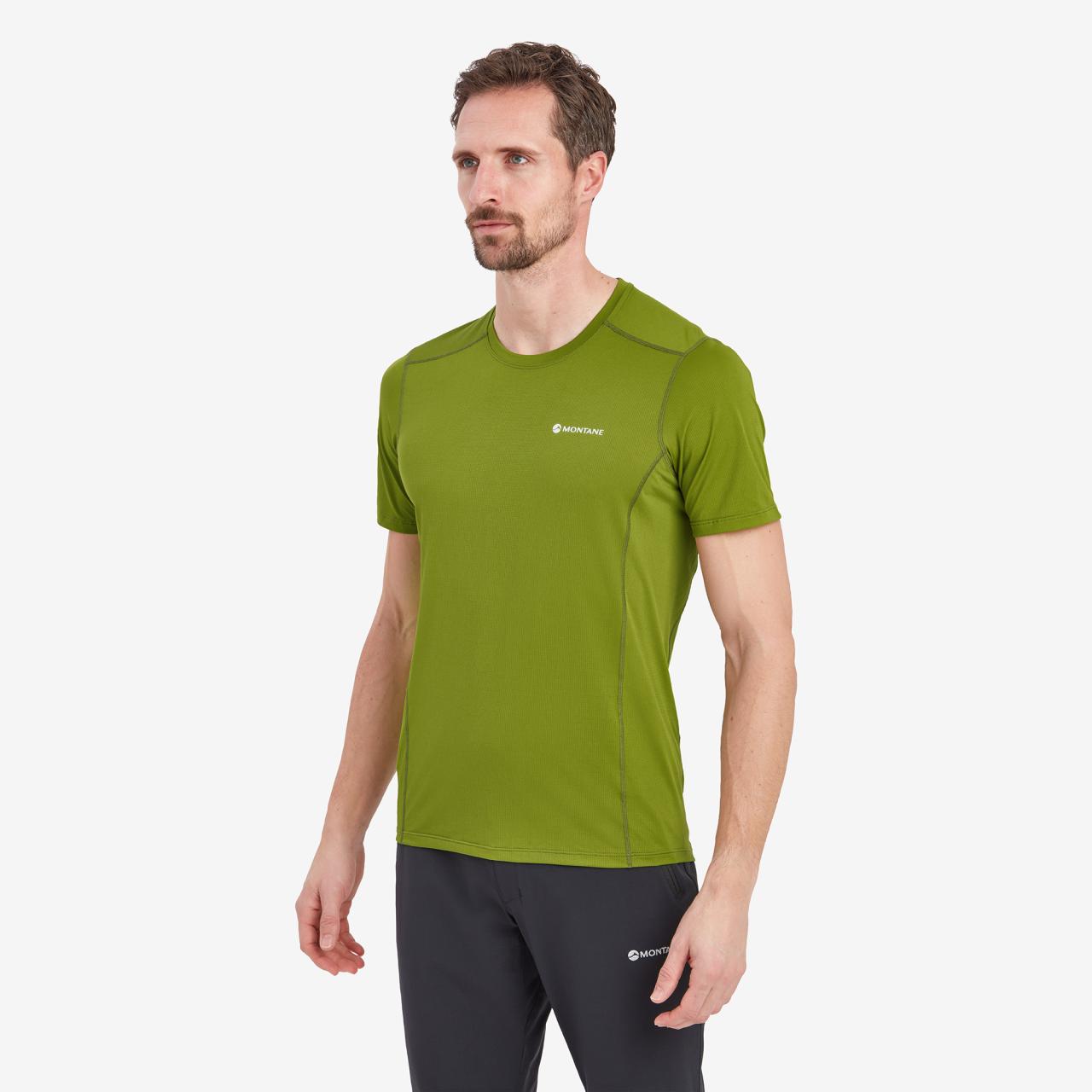 DART LITE T-SHIRT-ALDER GREEN-M pánské tričko zelené