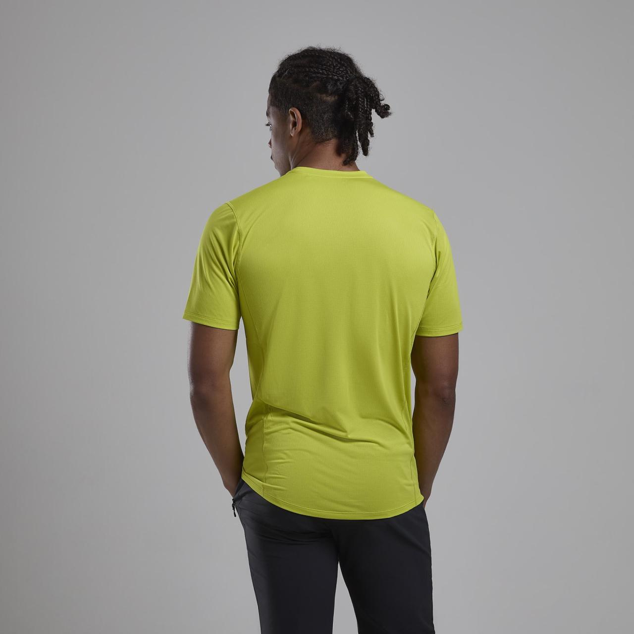 DART LITE T-SHIRT-CITRUS SPRING-M pánské tričko žlutozelené