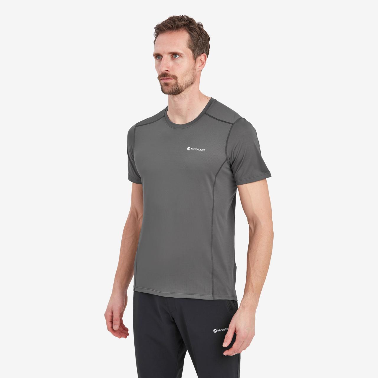 DART LITE T-SHIRT-SLATE-L pánské tričko šedé