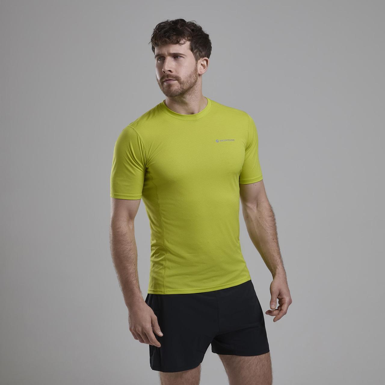 DART NANO T-SHIRT-CITRUS SPRING-XXL pánské triko žlutozelené