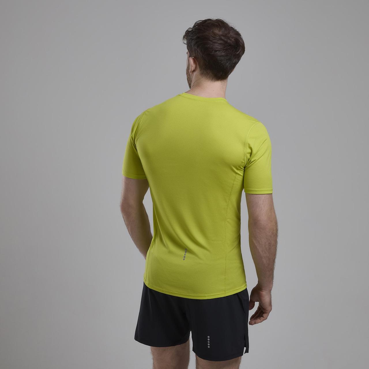 DART NANO T-SHIRT-CITRUS SPRING-L pánské triko žlutozelené