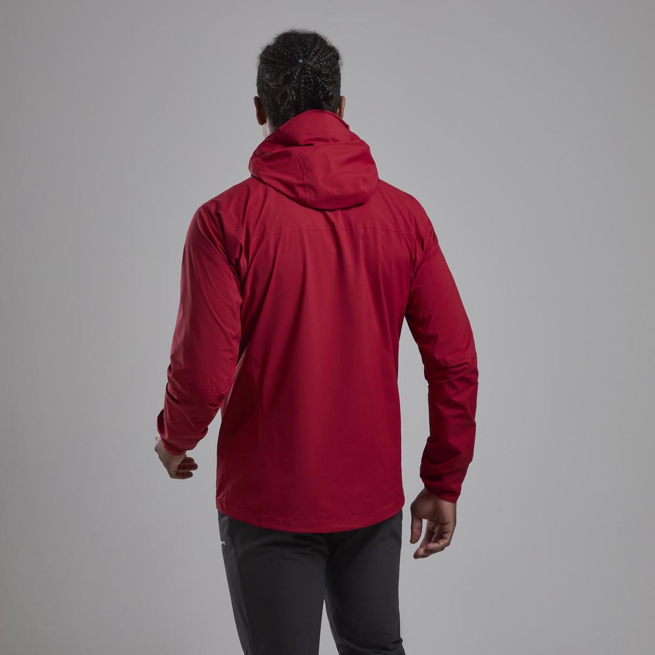 MINIMUS LITE JACKET-ACER RED-XS pánská bunda tmavě červená