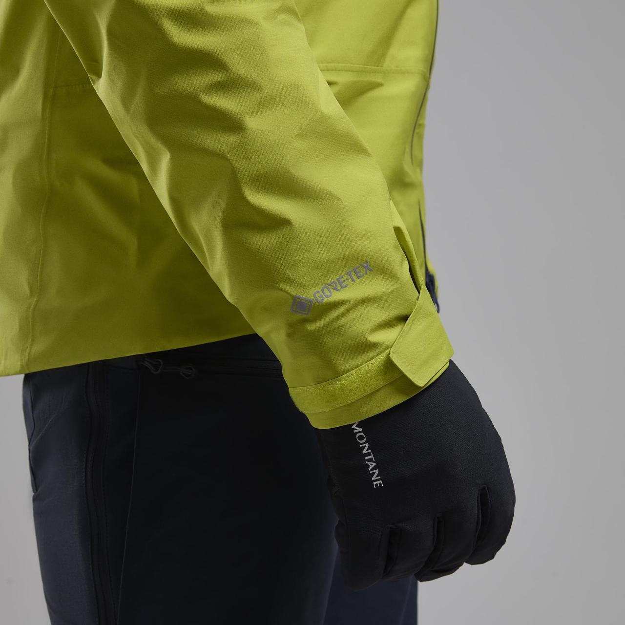 NIVEUS LITE JACKET-CITRUS SPRING-M pánská bunda žlutozelená