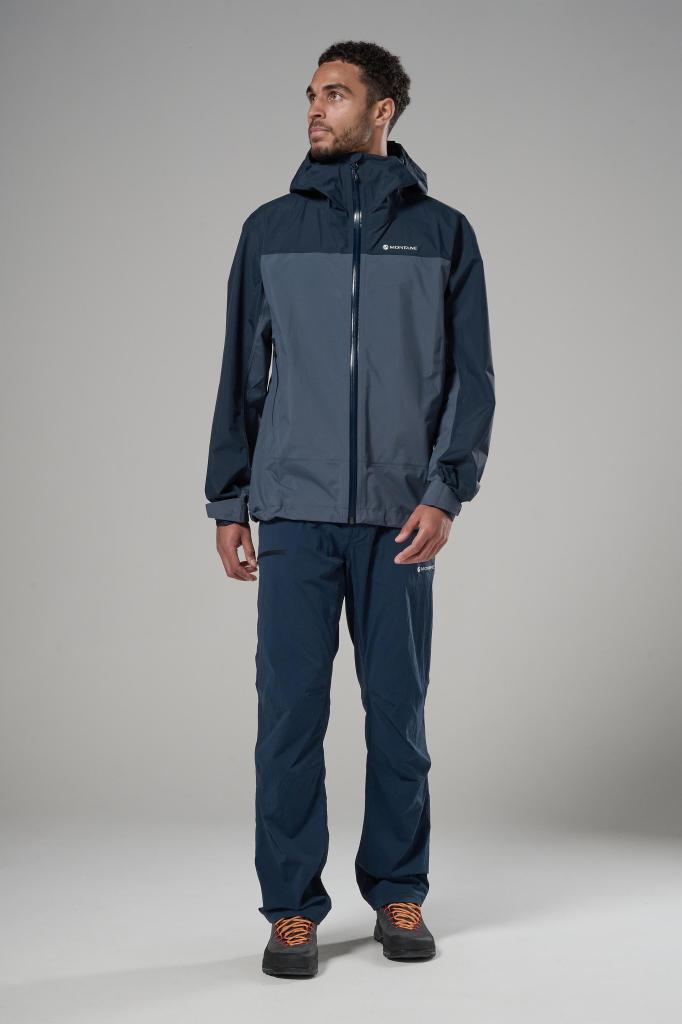 NORSTE LITE JKT-DARK SKY-M pánská bunda šedomodrá