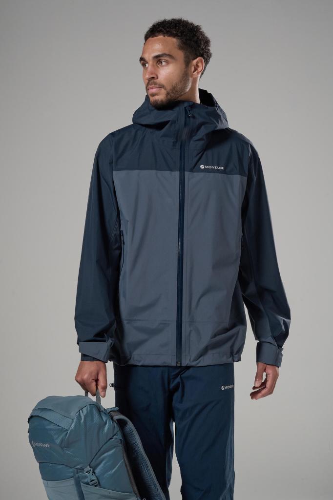 NORSTE LITE JKT-DARK SKY-M pánská bunda šedomodrá