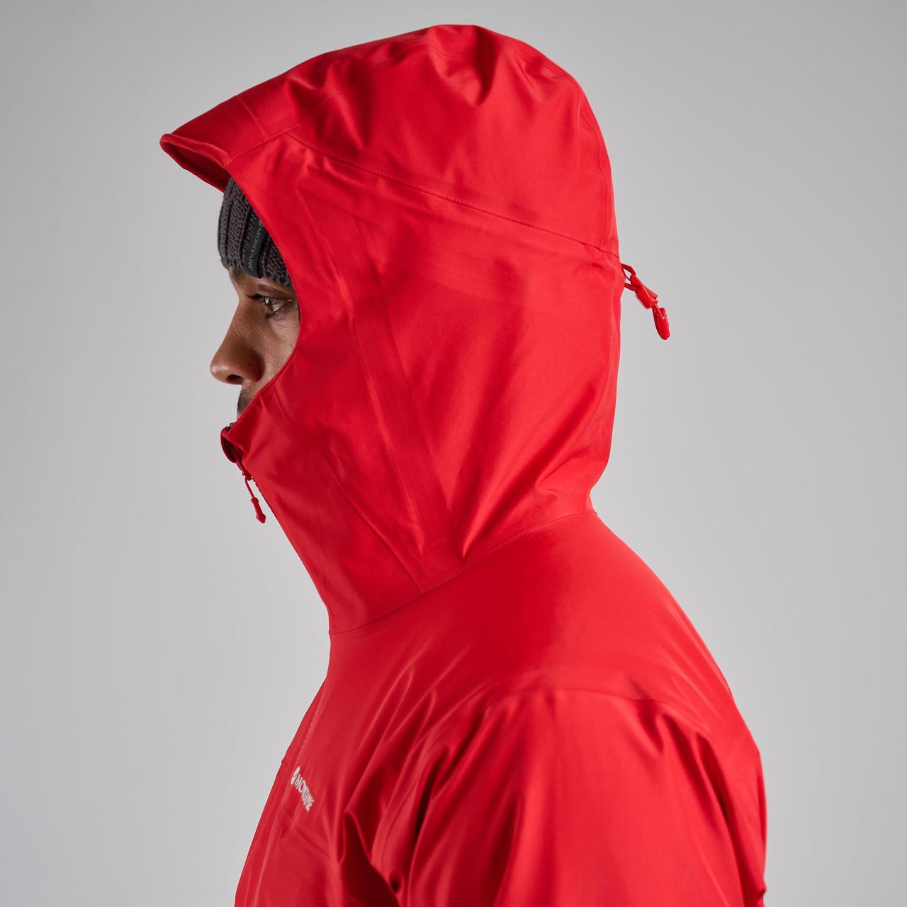 PHASE JACKET-ADRENALINE RED-XXL pánská bunda červená