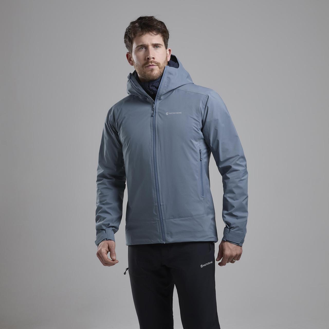 PHASE LITE JACKET-STONE BLUE-XL pánská bunda šedomodrá