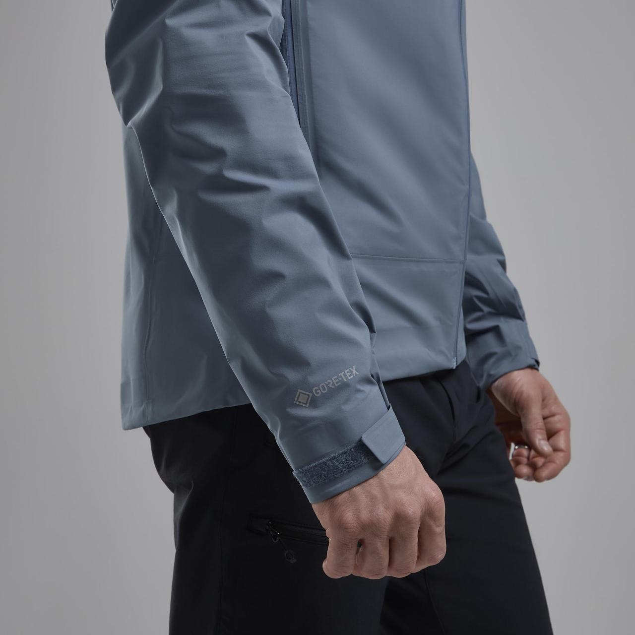 PHASE LITE JACKET-STONE BLUE-XXL pánská bunda šedomodrá