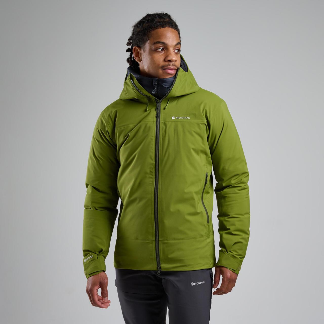 PHASE XT JACKET-ALDER GREEN-S pánská bunda zelená