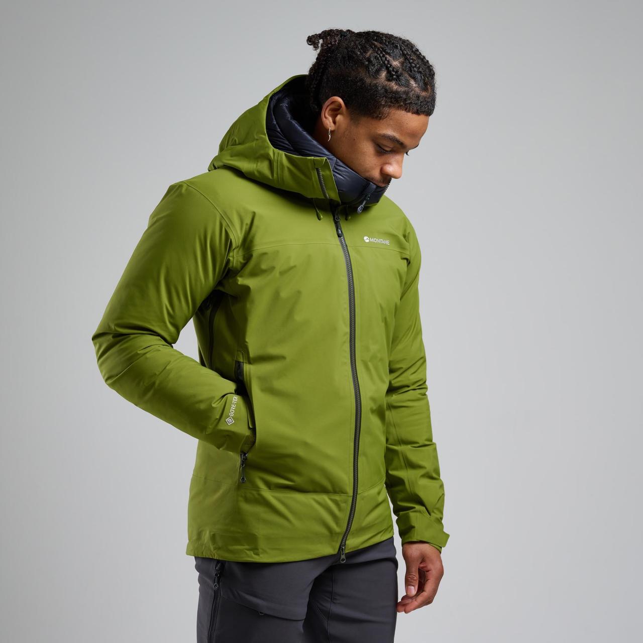 PHASE XT JACKET-ALDER GREEN-S pánská bunda zelená